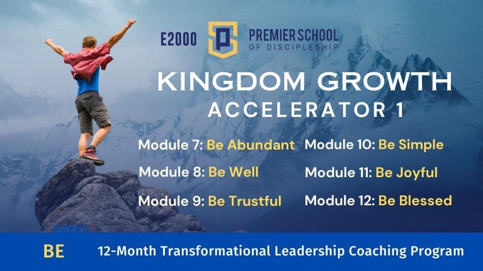 Kingdom Growth Accelerator 1 modules