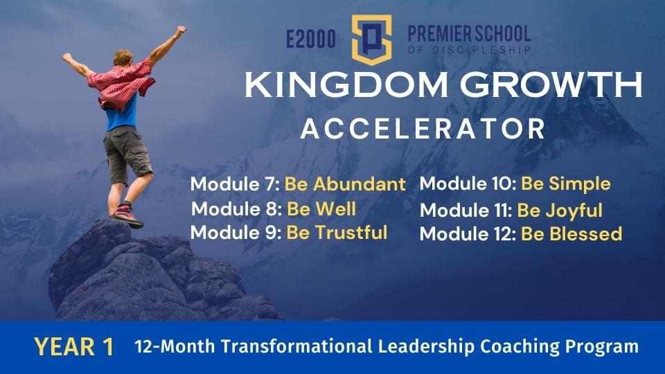 Kingdom Growth Accelerator modules