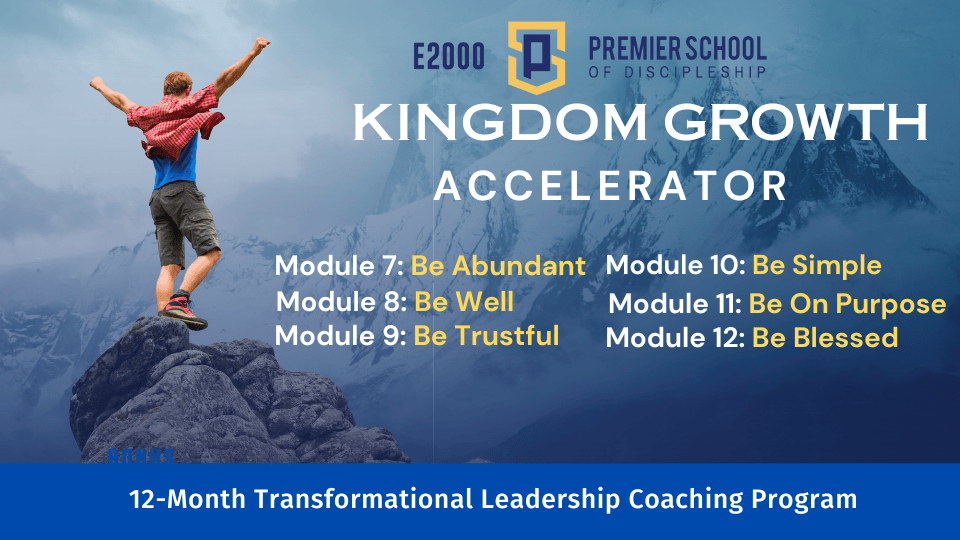 Kingdom Growth Accelerator modules